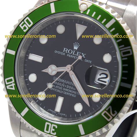 ghiera verde rolex ricambi|Rolex Submariner 16610 LV Ghiera Verde for $22,790 for sale.